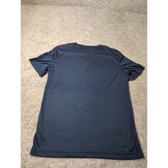 FC Barcelona Kids Soccer Jersey T Shirt FCB BARCA Red Black Stripe L/G - Picture 6 of 7